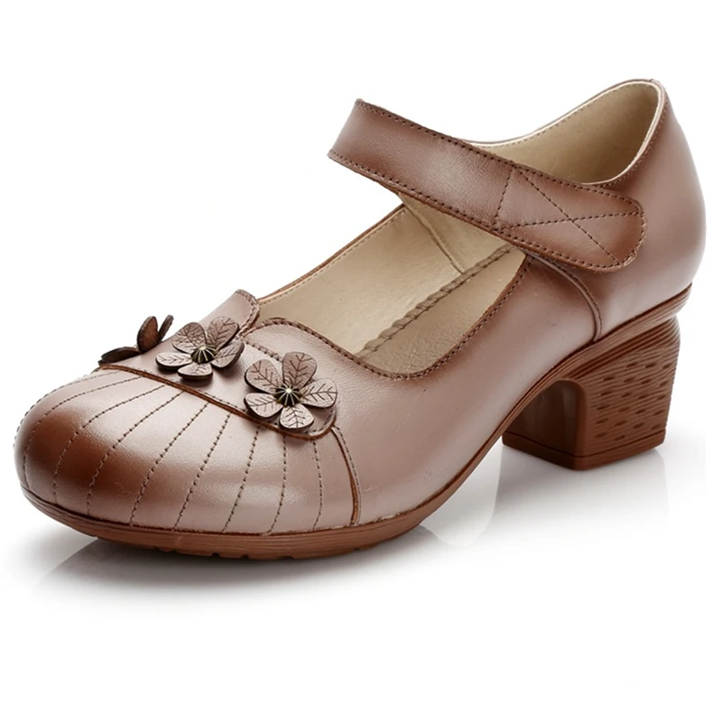 

Classic Designer Brands 2022 Summer New Soft Bottom Flat Genuine Leather Women Shoes Women Sandals Retro Handmade Flower Sandals