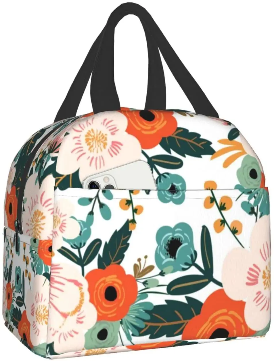 Thermal Waterproof Lunch Tote Bag For Travel Work Hiking Picnic