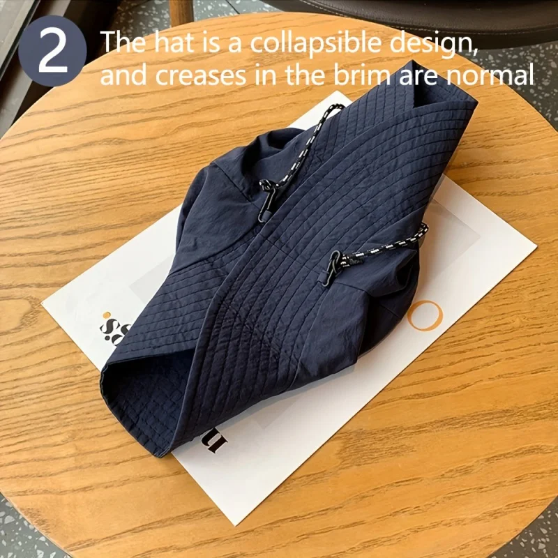 1 Шт. Складная Быстросохнущая Солнцезащитная Водонепроницаемая Уличная Шапка
