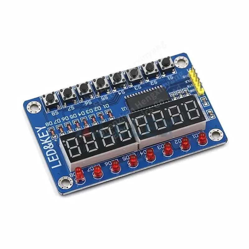 TM1638 LED Дисплей 8-битные цифровые трубочные модули AYR 7 сегментов 8 бит 0.36 дюйма КРАСНЫЙ TM1638 КЛЮЧЕВОЙ LED ​​дисплейный панель (art.: 3920ccf3d95f2) - 3920ccf3d95f2