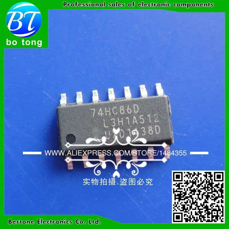 20 шт. 74HC86D SOP14 74HC86 SOP SN74HC86DR SN74HC86 SMD новые и оригинальные IC Бесплатная доставка