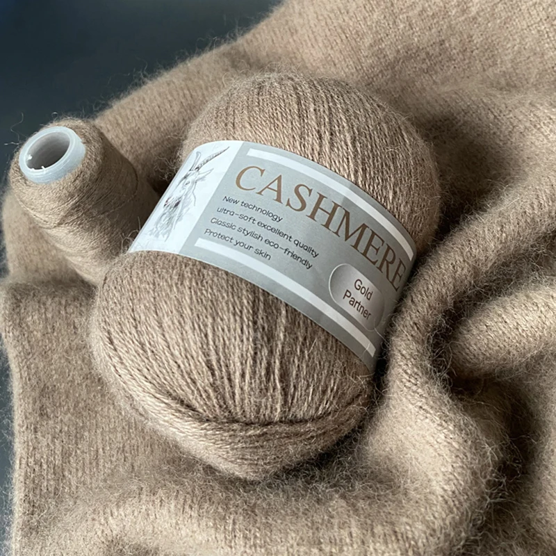 100% монгольский кашемир пряжа вязание крючком лучшее качество шерсть ручная