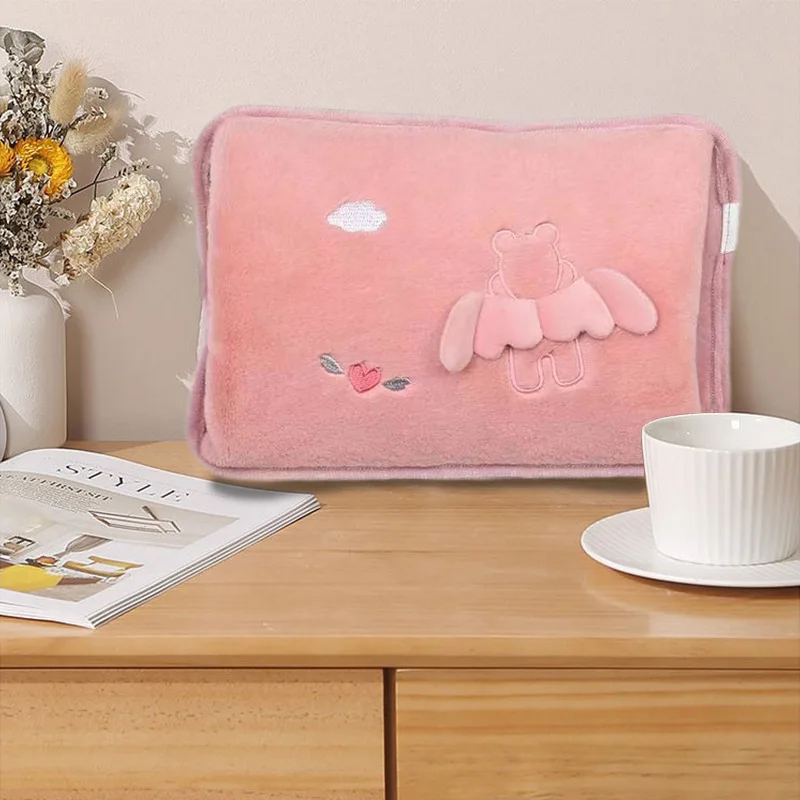 

Сумка для горячей воды, перезаряжаемая ручная грелка, сумочка, Симпатичные Мультяшные плюшевые детские грелки, женская одежда для живота, э...