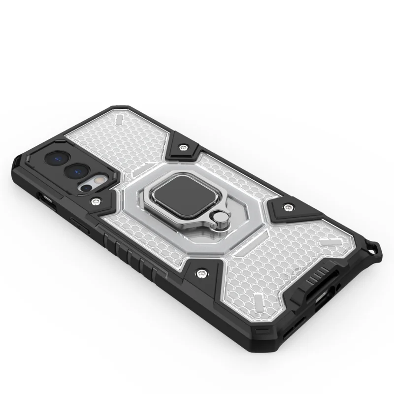 Противоударный армированный чехол для Oneplus Nord 2 N200 5G 9R Space стойка капсул Магнитный