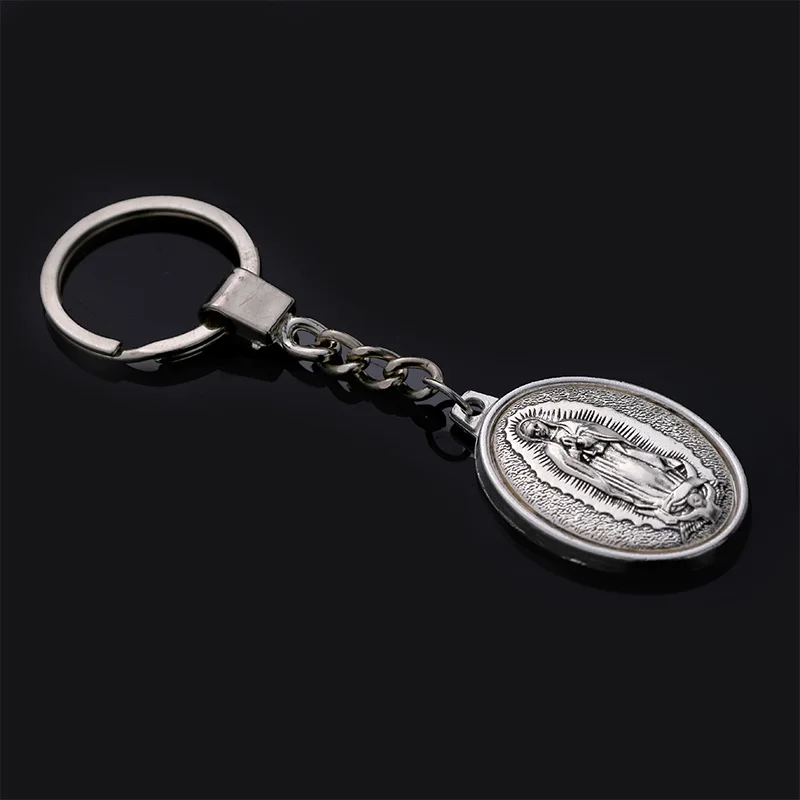 Брелок для ключей с изображением святых Кристофера брелок Подарочная бижутерия