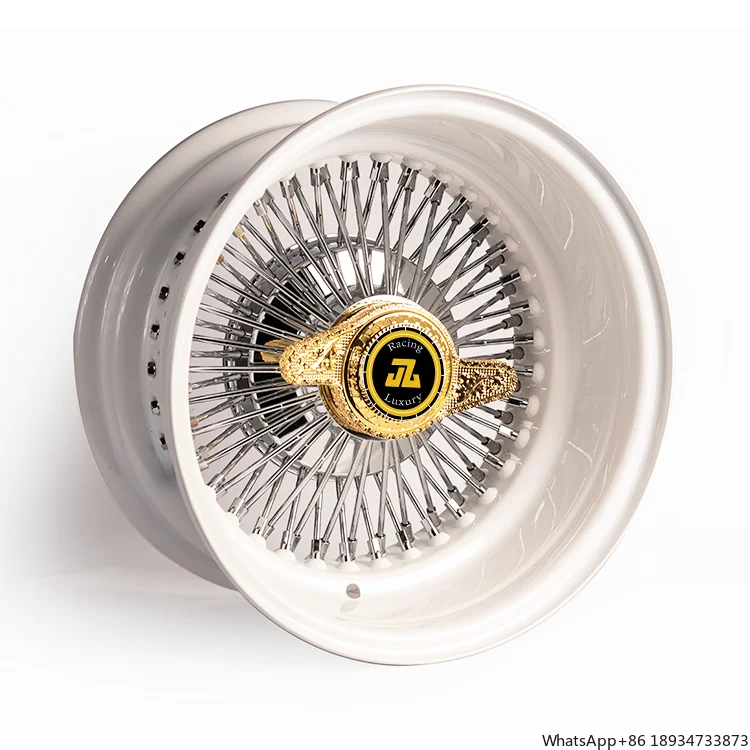 JZ97 13 14 15 16 17 18 19 20 дюймов противоударные проволочные колеса из нержавеющей стали