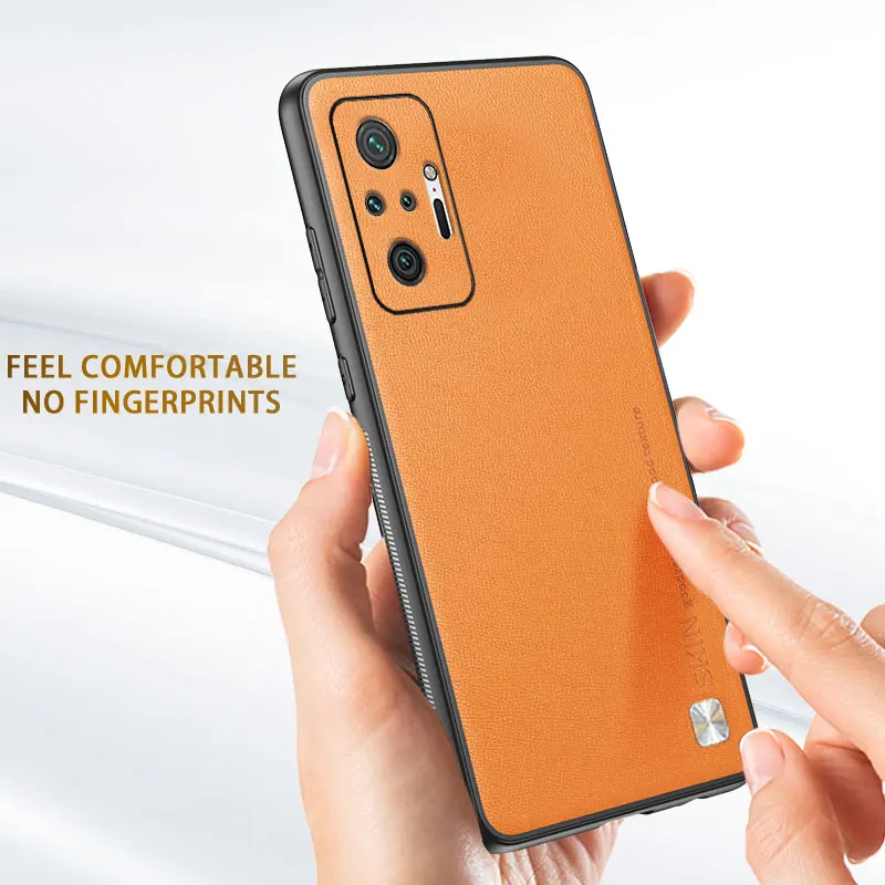 For Xiaomi Redmi Note 10 10S 11 11S Pro Max 9A Leather Fall Protection For Mi 11 Ultra Lite 12 11T POCO X3 NFC F3 X4 M4 Pro Case