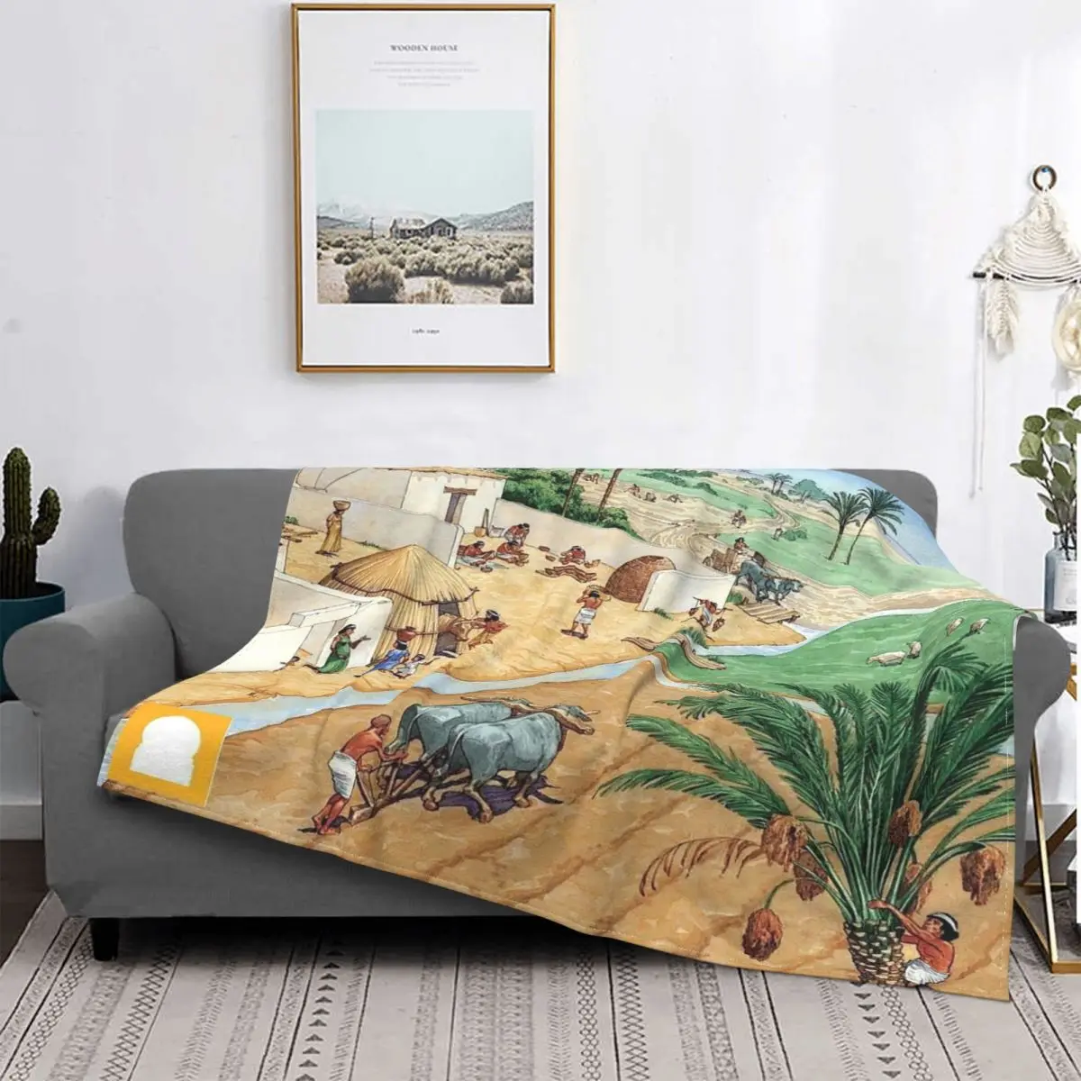 

Фланелевое Одеяло в стиле древней египетской цивилизации, осенне-зимнее мягкое покрывало в африканском стиле, офисное покрывало