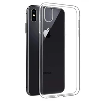 tpu gel case clear silicone protective case for iphone xr mobile phone