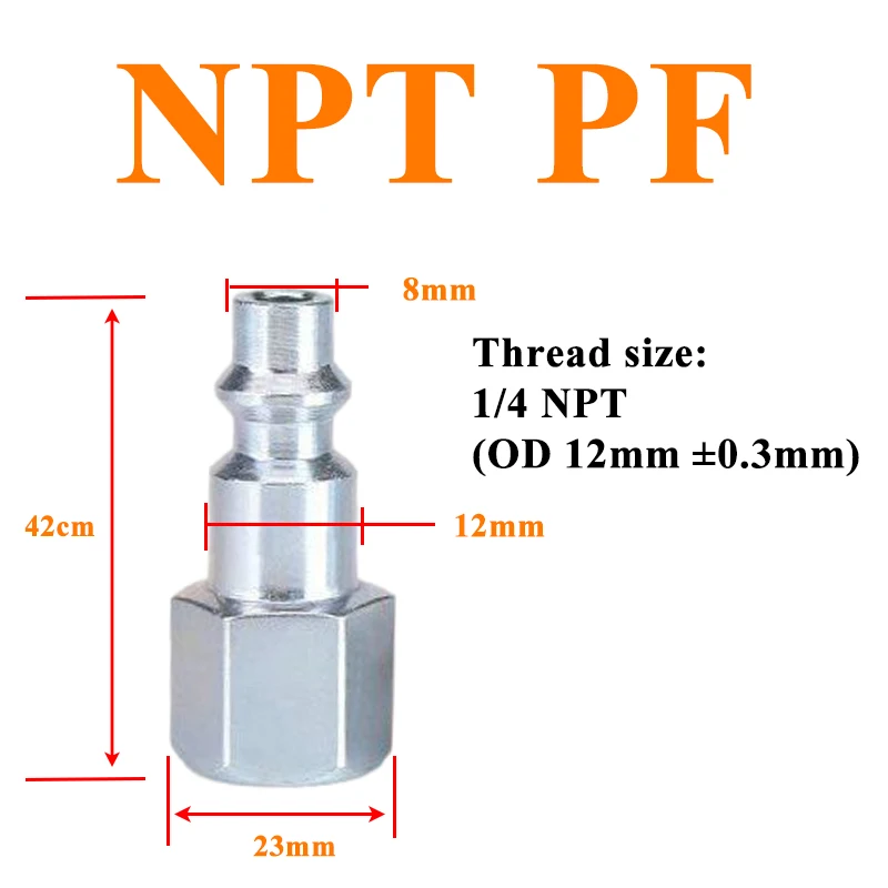 

Быстроразъемный соединитель NPT 1/4