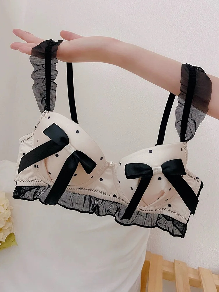 Симпатичный бюстгальтер для девочек-подростков без стальных колец нижнее белье