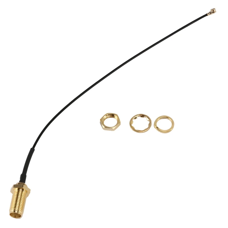 

25Pcs Connector Antenna Wifi Pigtail SMA Female To IPX Extension Cable 15Cm