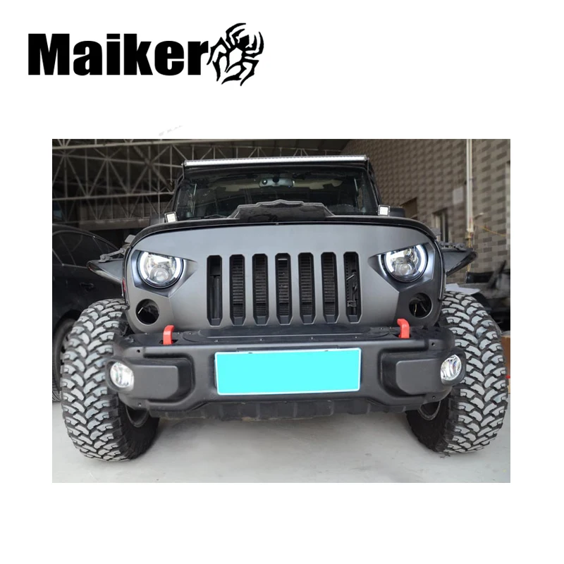 

Maiker car grille for jeep wrangler JK parts bumper grills offroad accessories