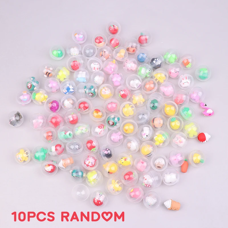 10 шт. 32 мм детские маленькие игрушки-животные забавные игрушки-яйца для домашних