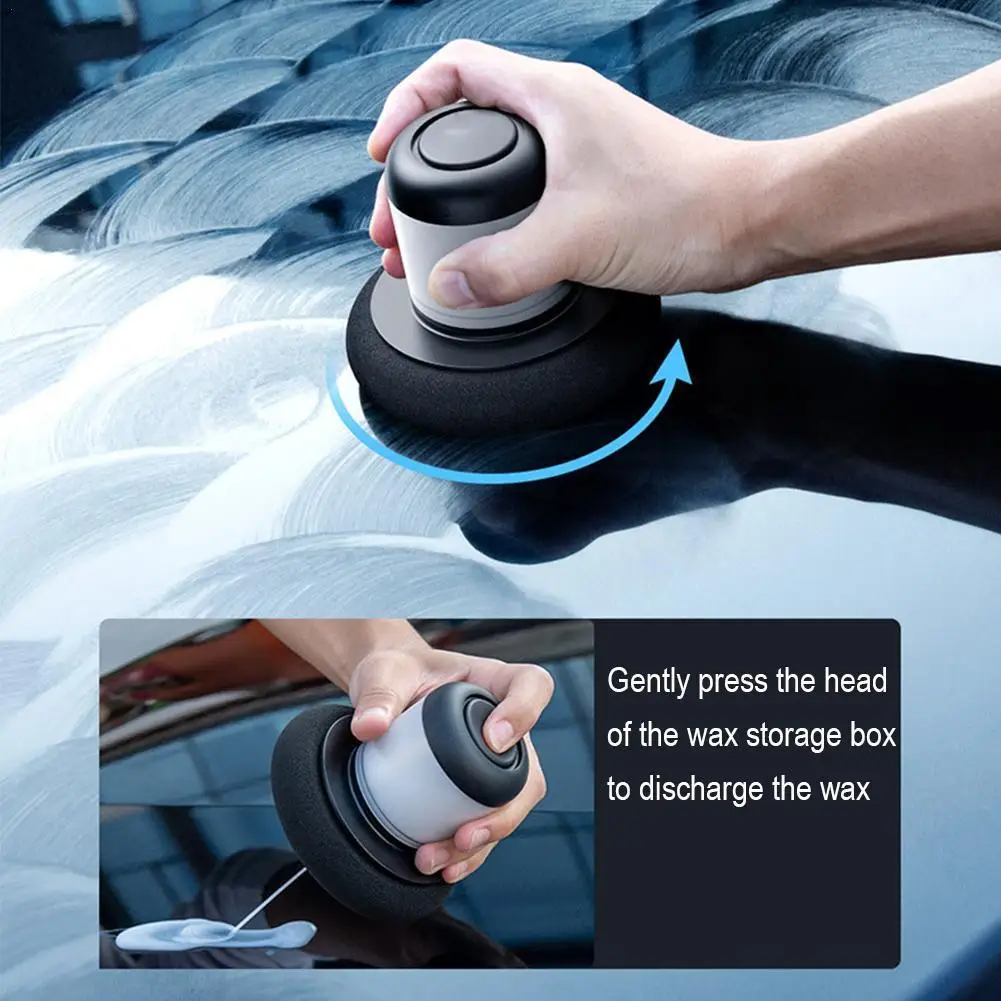 

Car Waxing Tool Set Scratch Repair Press-type Waxing Sponge Car Paint Care Waxing Tools Car Accessories