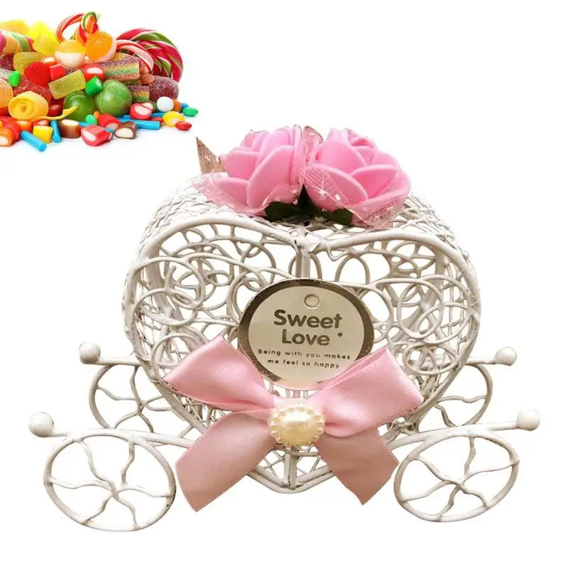 Creative Heart Wedding Sugar Box Decorative Love Box Candy Chocolate Gift Boxes Wedding Decor Gift Box