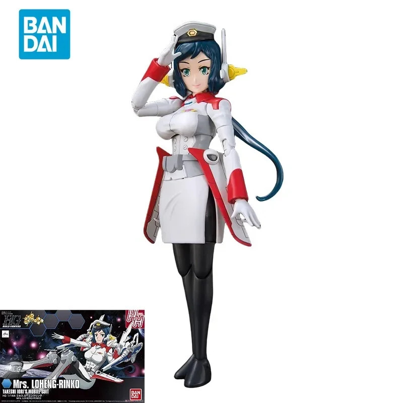 Bandai оригинальная аниме-модель GUNDAM HGBF 1/144 Mrs. LOHENG-RINKO МОБИЛЬНЫЙ костюм TAKESHI IORI