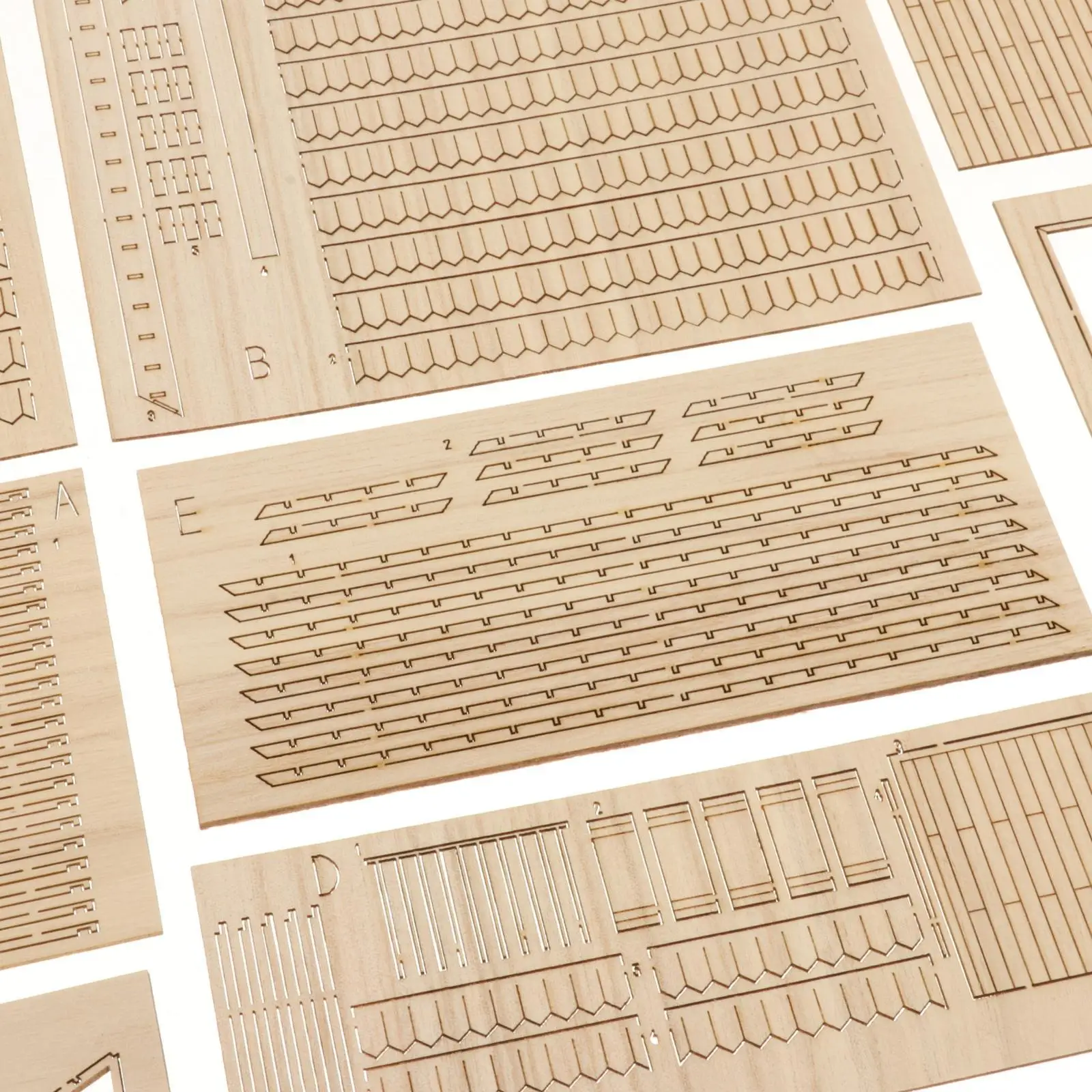 3D пазлы несобранная модель деревянная европейская архитектура Масштаб 1:35 руины