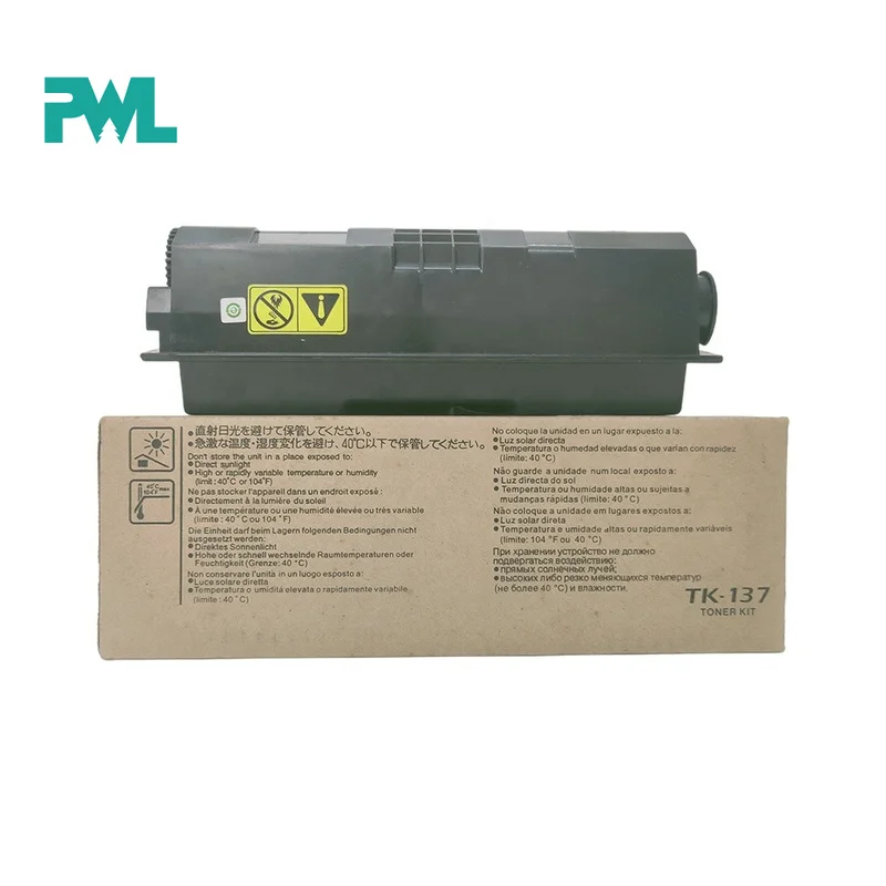 Картридж с тонером TK137 для лазерного принтера Kyocera FS1300D 1028 1128MFP 1 шт. черный