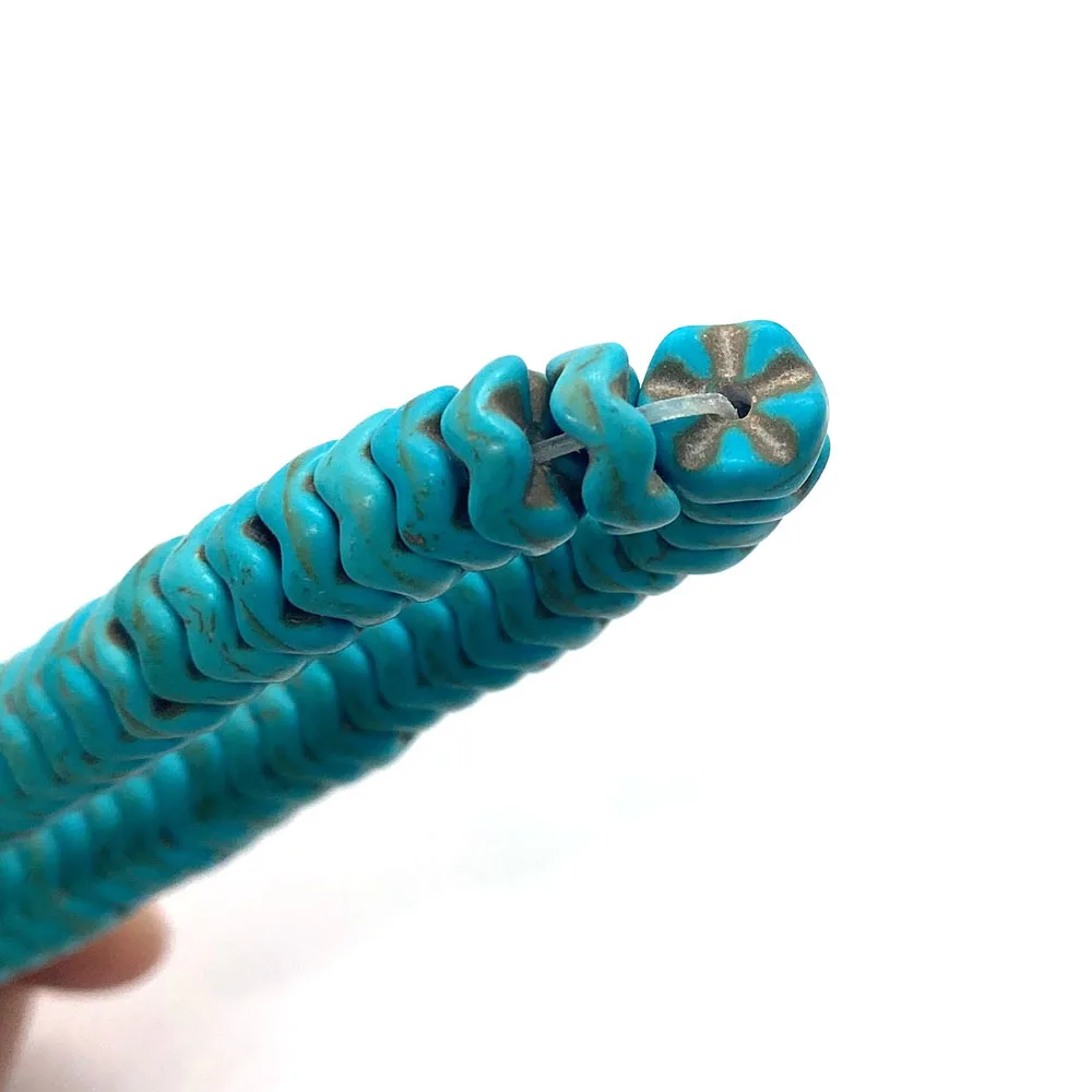 Пятно синяя СОСНА искусственная волна ручной работы креативный изысканный