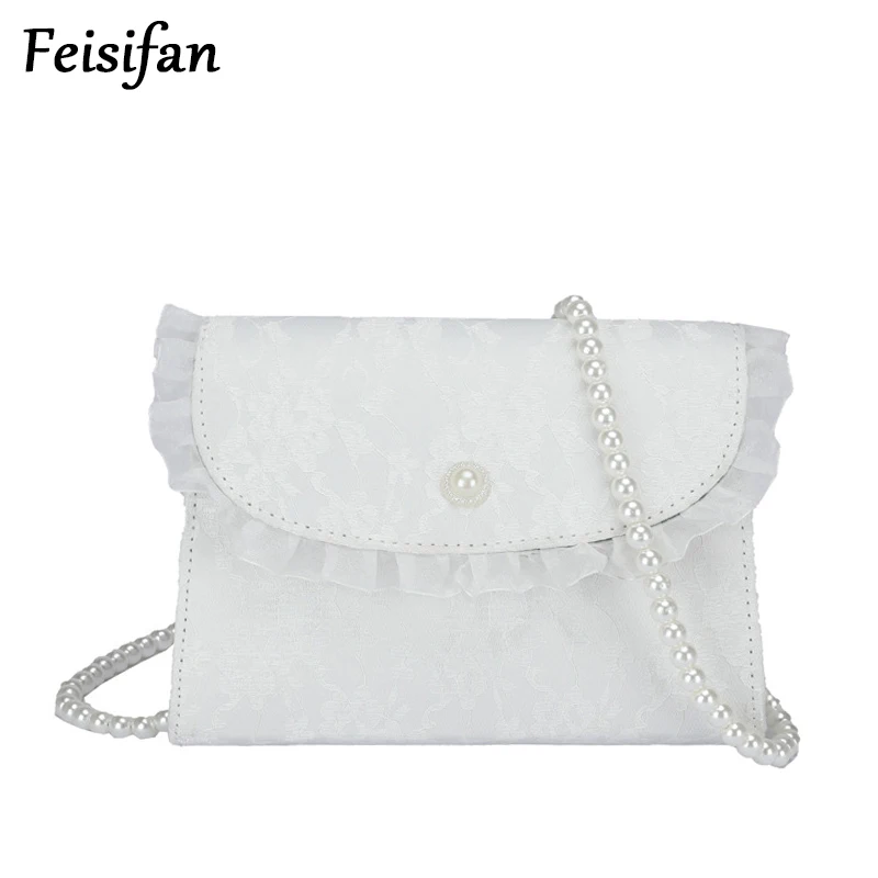 Сумка через плечо с жемчугом женские кошельки и сумочки Роскошный дизайнерский