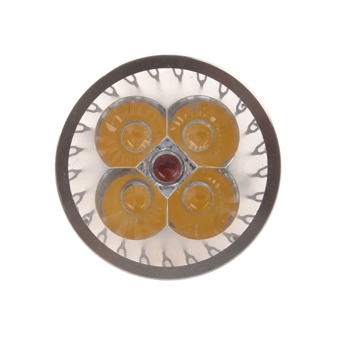 4*1 Вт GU5.3 MR16 12 В теплый белый светодиодный светильник лампа-прожектор