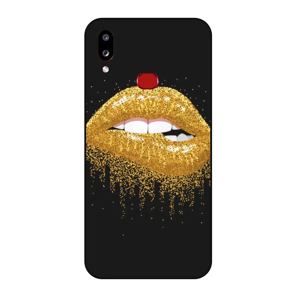 Роскошный черный чехол-бампер с изображением пейзажа для Samsung Galaxy A10s бампер