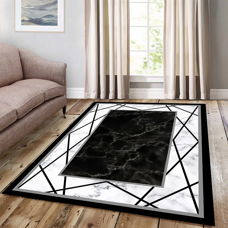 

Modern Minimalism Home Decaration Decorative Rug Area Carpet Living Room Non-slip Carpet for Study Bedroom Hallway Floor Mats