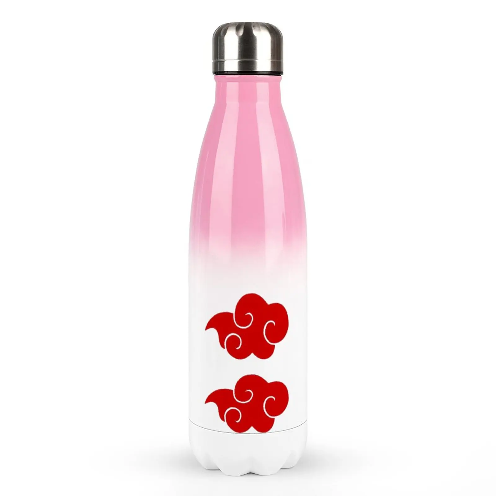 

Akatsukiers Red Clouds Stainless Steel Water Bottles Top Quality Kettle Tea Cups Vacuum Bottle Humor Graphic Gradient Effect C