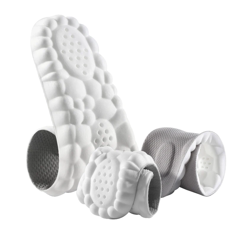 2023 Memory Foam Massage Sport Breathable Insoles for Shoes Sole Cushion Running Shock-Absorbant Deodorization Soft Pad