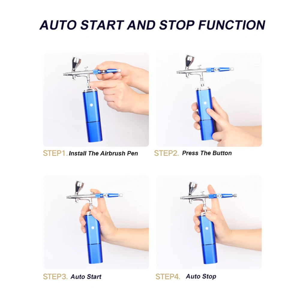 Персональный компрессор с воздушной щеткой супер работает перезаряжаемая