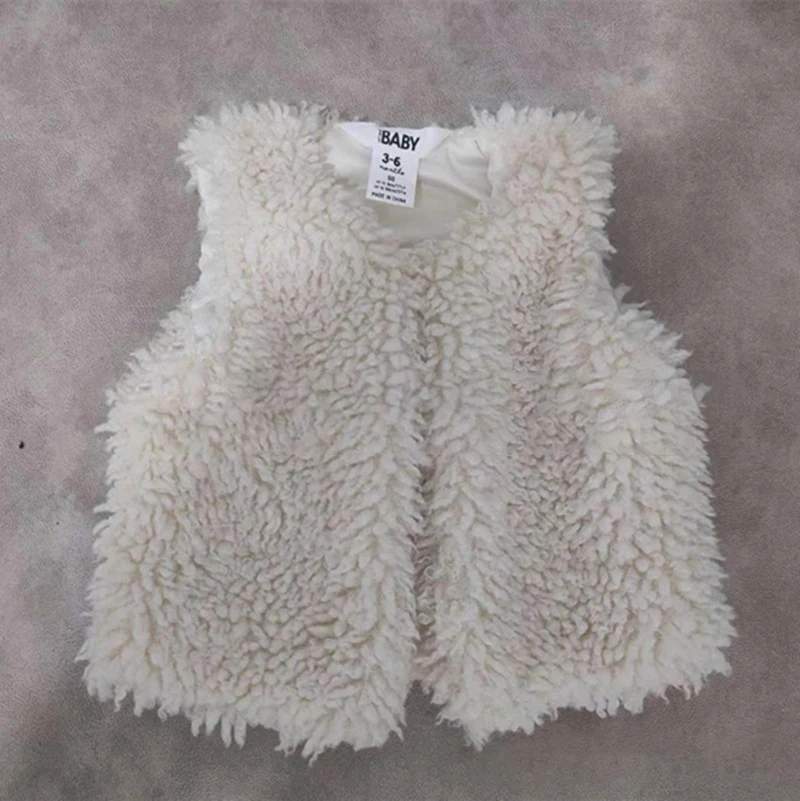 

2022 плотная теплая детская верхняя одежда для девочек, Осенний меховой жилет для маленьких мальчиков, ветрозащитные детские пальто, зимние п...