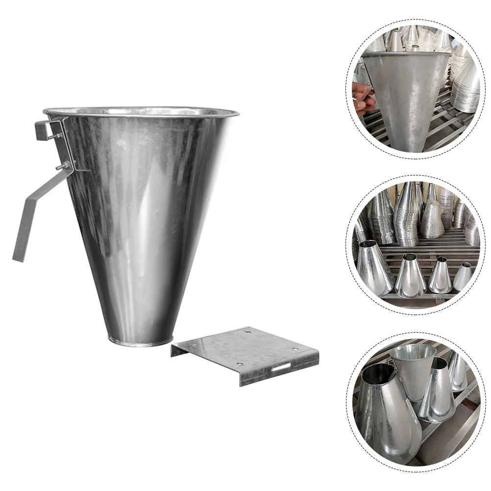 

Chicken Processing Cone Kill The Chicken Cone Outdoor Kitchen Chicken-killing Funnel Stainless Steel Cone-shaped Filter