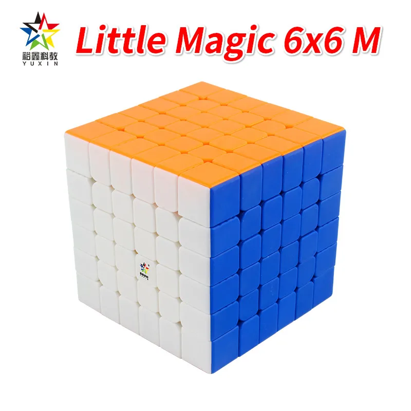 

Yuxin маленький магический 6x6 куб без наклеек Магнитный куб Magico 6x 6 Скоростной куб Zhisheng куб Обучающие специальные игрушки для детей