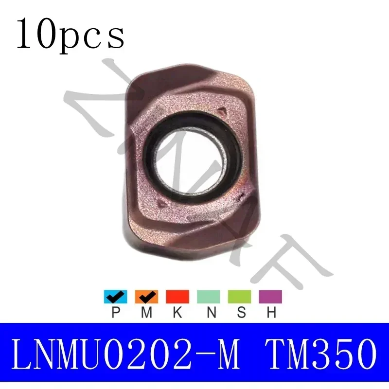 

EXN02R Фрезерный стержень малой диаметром с быстрой подачей, высокоэффективное грубовое фрезерование EXN02R, двухстороннее фрезерное лезвие LNMU0202