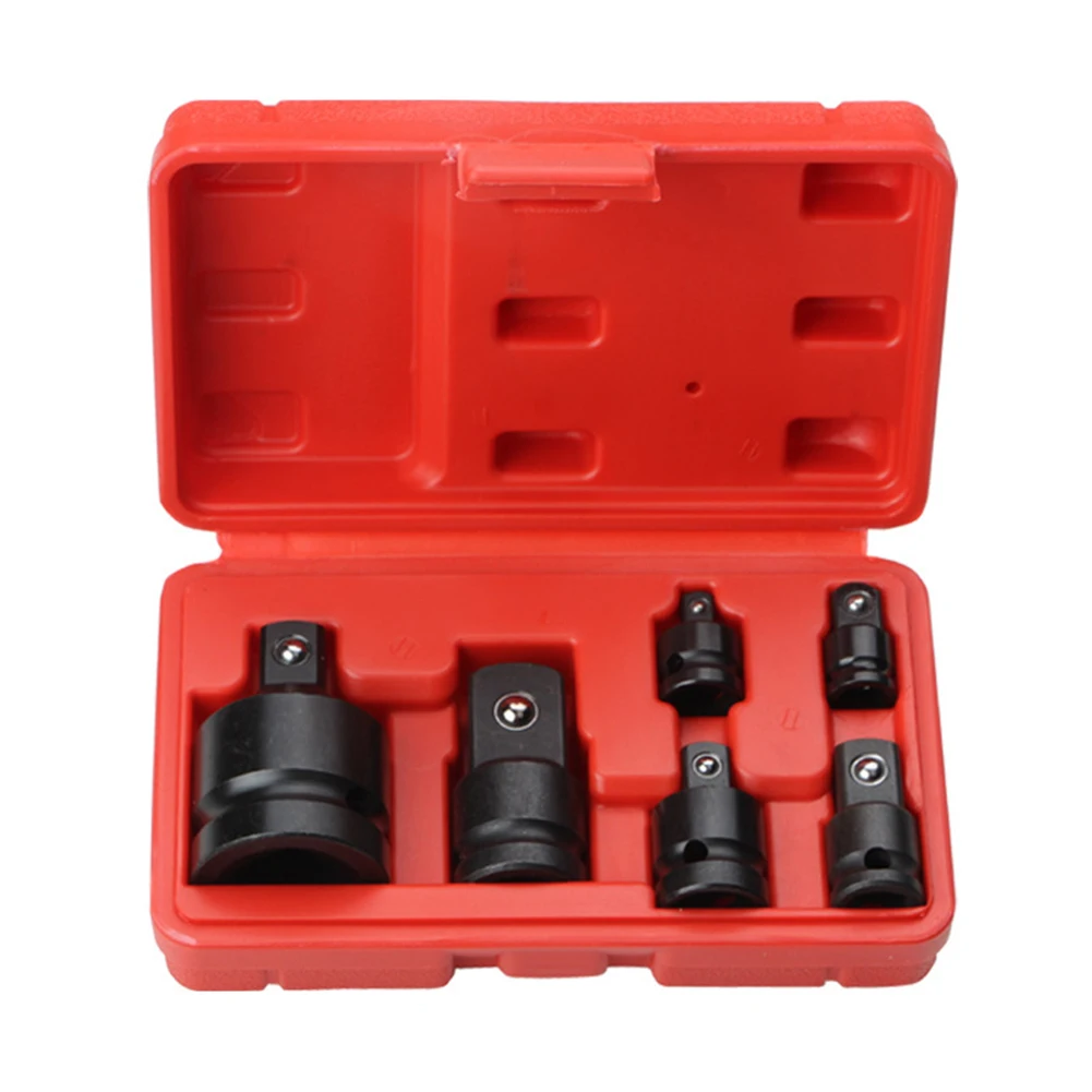 

Portable Socket Convertor Reducer Set Impact Socket Sleeve Adaptor for Car Bicycle Garage Repair Tool with Box 1/4 to 3/8 3/8