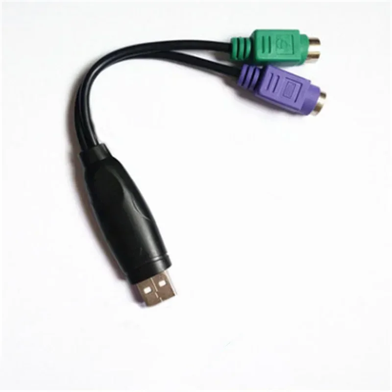 1 шт. Лидер продаж USB-папа на 6-контактный PS2 для PS/2 мама удлинительный кабель