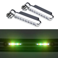 2pcs car led wind force day running light free installation front auxiliary light car decorative lamp auto exterior accessories