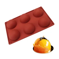 hot 61524 holes baking round half sphere silicone chocolate pastry cake mold jello soap bread bakeware stencil buy 2 get gift