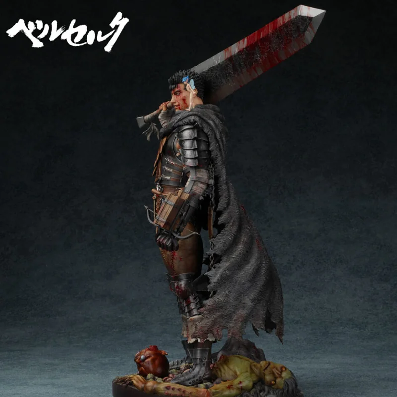 32 см аниме-фигурка Berserk Guts Berserker Armor, экшн-фигурка Berserk ZoddЧереп, рыцарь, фигурка, Коллекционная модель, игрушки куклы (art.: 3920d49ee1d5b) - 3920d49ee1d5b