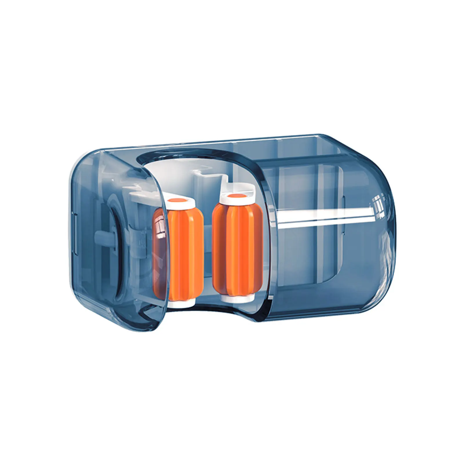 

Wall Mounted Cleaning Tool Holder Waterproof Oilproof Storage Organizer for Laundry Room Bathroom