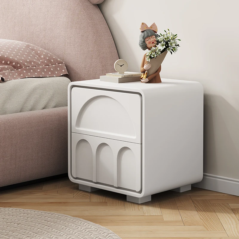 "Bedroom Kawaii Nightstands Narrow Cute Organizers Minimalist Bedside Table Mini Simple Table De