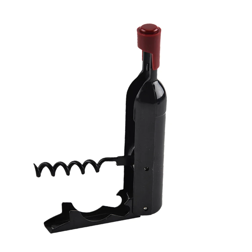 

Foldable Bottle Shaped Wine Corkscrew Spiral Head Corkscrew Multifunctional Mini Alloy Opener Wine Kitchen Accessories