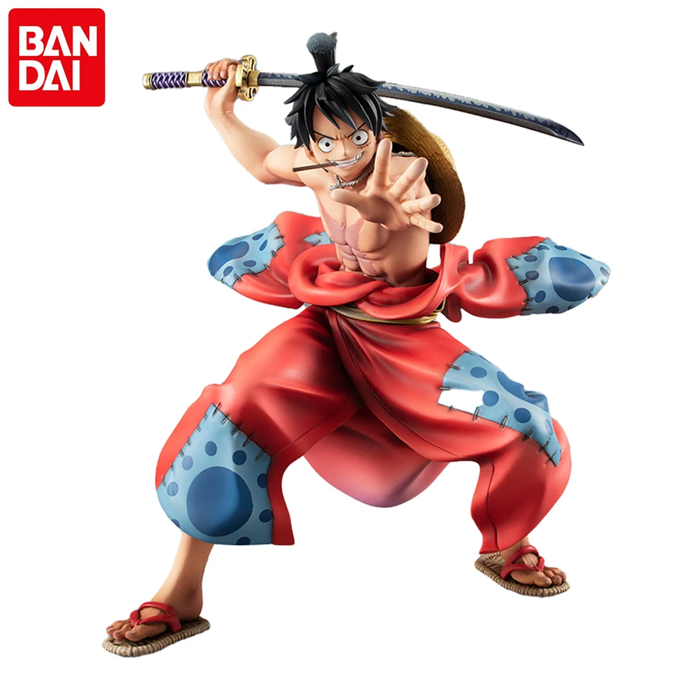 

Pre Sale Bandai One Piece Luffy Anime Figure Toys Monkey D. Luffy Action Figure 17Cm PVC Model Collection Dolls Cute Gifts