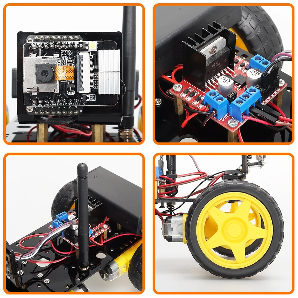 Стартовый комплект робота Tscinbuny ESP32 для Arduino Project 4WD