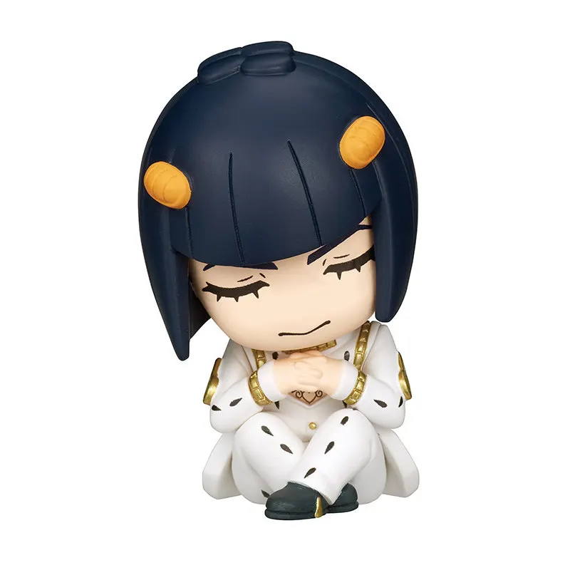 Фото Мини-фигурка TOMY Jojo Bizarre Adventure Golden Wind: Бруно Бучаррати, гашапон, настольный декор для взрослых коллекционеров аниме №3