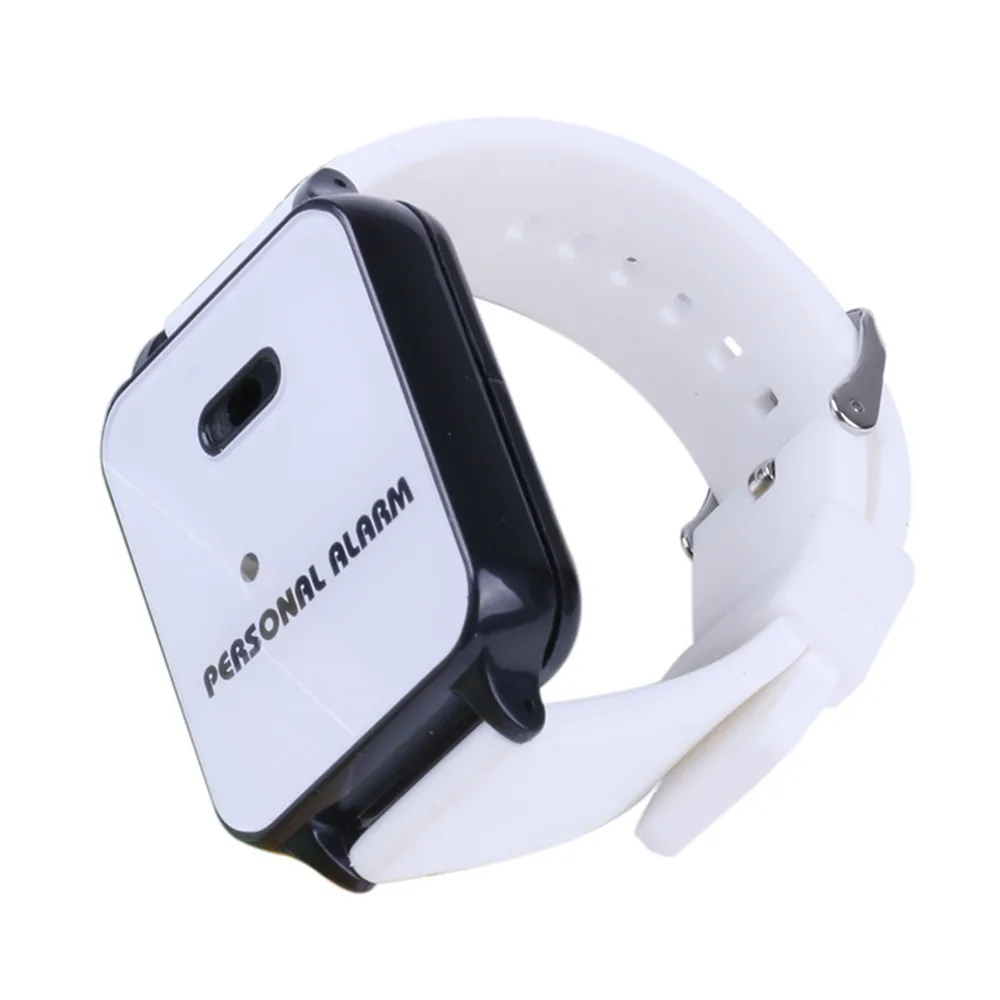 

Portable Loud Wrist Alarm Self Defense Watch 125dB Personal Emergency Alarm With LED flashing light For Women Elder Children