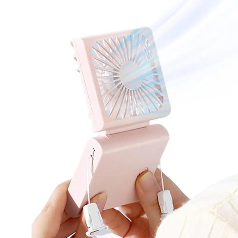 

Handheld Mini Fan 1500mAh Portable USB Rechargeable Small Pocket Fan 180 Degree Fold And 3rd Speed Handheld Fan For Working