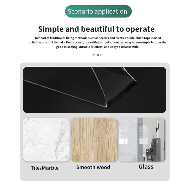 1 м/3 м/5 м нано-лента Водонепроницаемая прозрачная двусторонняя лента настенные