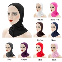 new multi functional headgear high elastic multi color adjustable bottom cap tj gt01 hijab caps turban for head cover for women